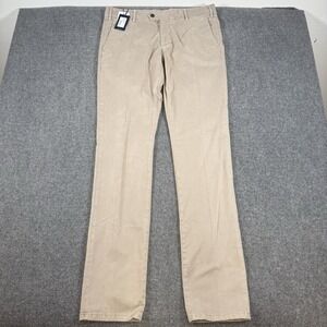 Peter Millar Pants Mens 34x36 Crown Crafted Concorde Garment Dyed Stretch New